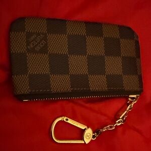 Louis Vuitton Dark Brown Checkered Key Holder